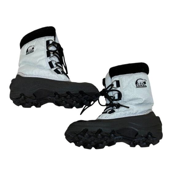 Sorel Cumberland Boots Women 5.5 Gray Gorpcore Winter Lace Up Snow NL1102-009 - Picture 4 of 7